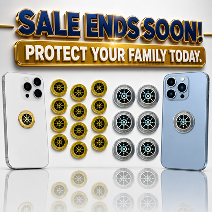 EMF/5G Signal Protection Sticker "Family Packs"
